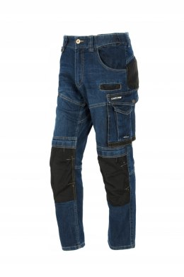 LAHTI PRO Spodnie robocze jeansowe Slim Fit l40510