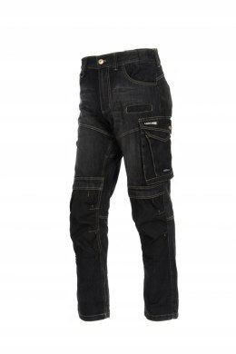 LAHTI PRO Spodnie robocze jeansowe Slim Fit l40517