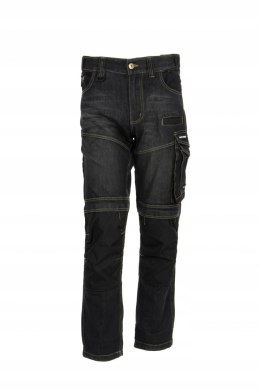 LAHTI PRO Spodnie robocze jeansowe Slim Fit l40517
