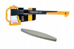 FISKARS SIEKIERA ROZŁUPUJĄCA X17 M 4GEN. + osełka