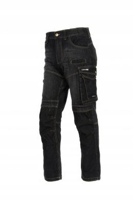 LAHTI PRO Spodnie robocze jeansowe Slim Fit L40517