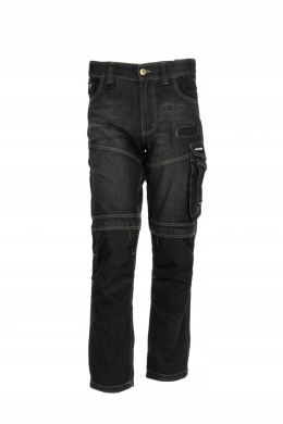 LAHTI PRO Spodnie robocze jeansowe Slim Fit L40517