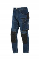 LAHTI PRO Spodnie robocze jeansowe Slim Fit l40510