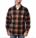 Koszula Wierzchnia Carhartt Heavyweight Flannel Sherpa