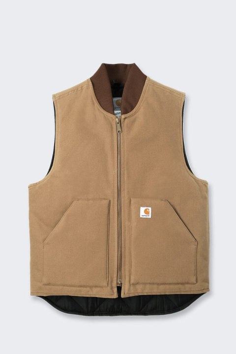 Kamizelka Carhartt V01 Firm Duck Insulated Rib Collar