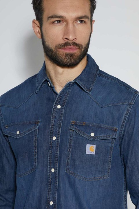 Koszula Carhartt Montana Denim Relaxed LS Koszula Carhartt Montana Denim Relaxed LS