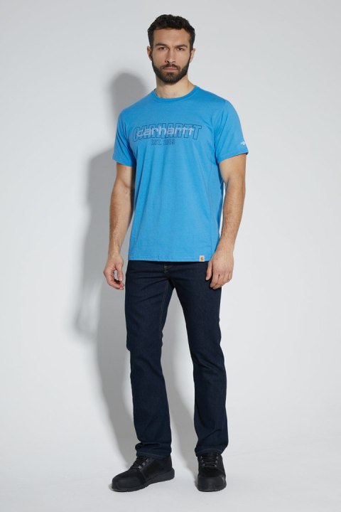 Koszulka Carhartt Force Midweight Logo Graphic Koszulka Carhartt Force Midweight Logo Graphic