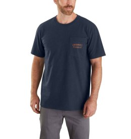 Koszulka Carhartt Heavyweight Pocket Rugged Graphic