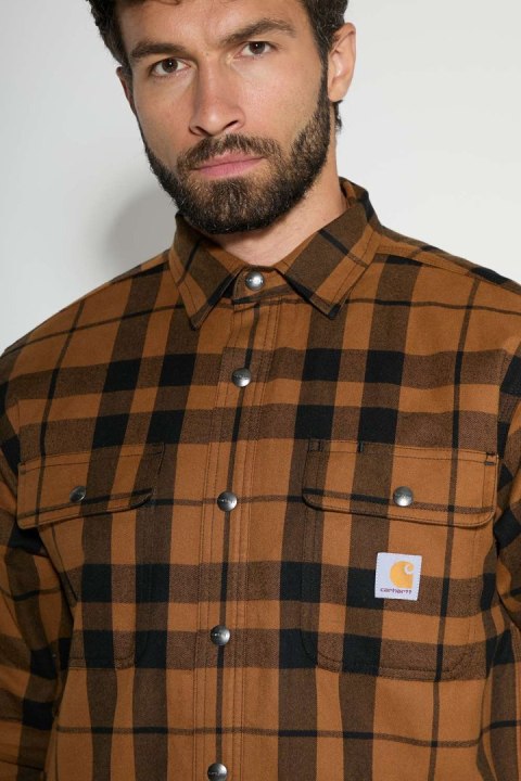 Koszula Wierzchnia Carhartt Heavyweight Flannel Sherpa