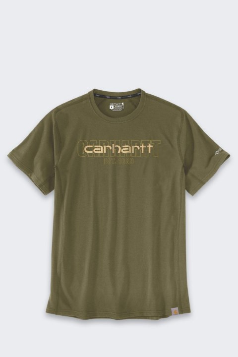 Koszulka Carhartt Force Midweight Logo Graphic