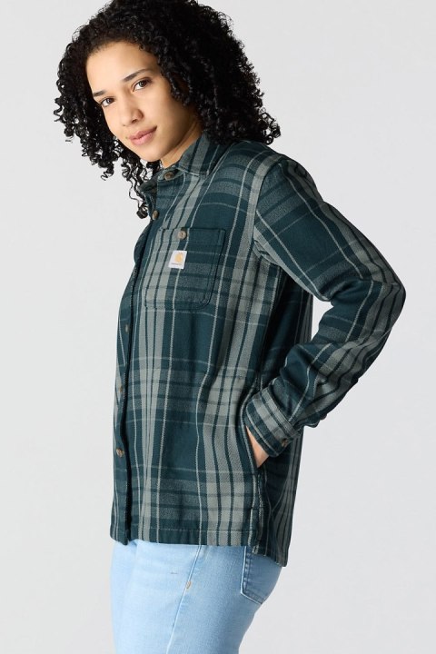Koszula Wierzchnia Carhartt Tencel™ Twill Plaid