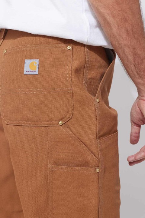 Spodnie Carhartt Iconic B01 Firm Duck Double-Front Dungaree