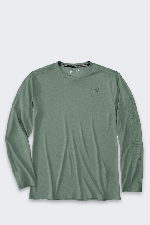 CARHARTT FORCE SUN DEFENDER™ RELAXED LS LOGO T-SHIRT