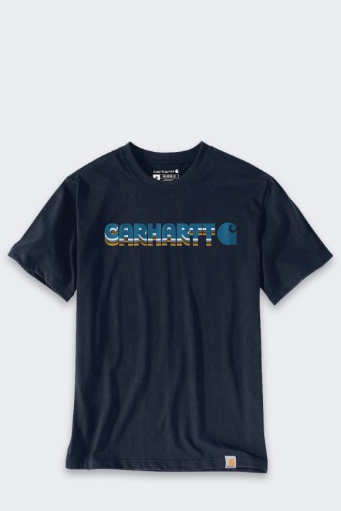 IRVINE RELAXED LAYERED LOGO T-SHIRT