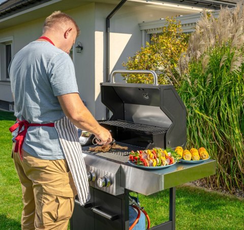 Grill gazowy Batory 900 DEDRA NG0900, 4 palniki, 12 kW, wąż z reduktorem