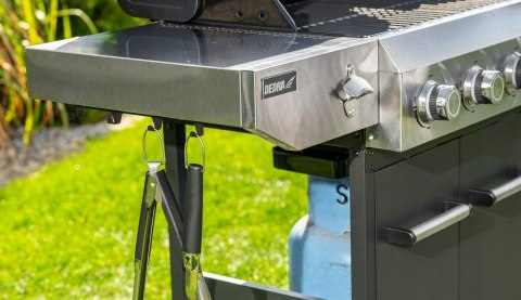Grill gazowy Batory 900 DEDRA NG0900, 4 palniki, 12 kW, wąż z reduktorem