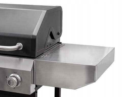 Grill gazowy Batory 900 DEDRA NG0900, 4 palniki, 12 kW, wąż z reduktorem