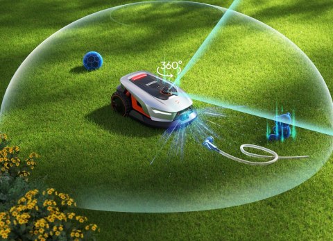 Robot koszący Sunseeker Elite X4 Lidar + VSLAM, kosiarka automatyczna