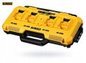 Ładowarka wielonapięciowa DeWALT DCB104 z 4 gniazdami 8A XR
