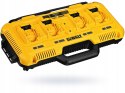 Ładowarka wielonapięciowa DeWALT DCB104 z 4 gniazdami 8A XR