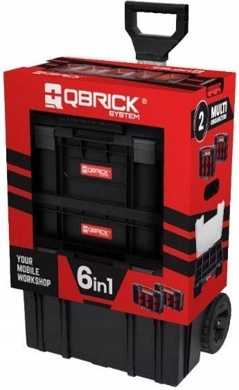Mobilny zestaw skrzyń narzędziowych Qbrick System PRO Drawer set 1 8117