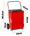 OSUSZACZ POWIETRZA PRZEMYSŁOWY BUDOWLANY POCHŁANIACZ WILGOCI 100L/ M80882