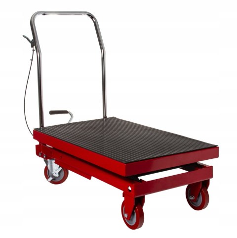 WÓZEK NOŻYCOWY PLATFORMOWY MOBILNY STÓŁ HYDRAULICZNY 80X50CM 500KG 770MM