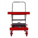 WÓZEK NOŻYCOWY PLATFORMOWY MOBILNY STÓŁ HYDRAULICZNY 80X50CM 500KG 770MM