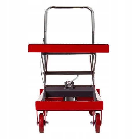 WÓZEK NOŻYCOWY PLATFORMOWY MOBILNY STÓŁ HYDRAULICZNY 80X50CM 500KG 770MM
