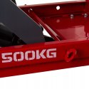 WÓZEK NOŻYCOWY PLATFORMOWY MOBILNY STÓŁ HYDRAULICZNY 80X50CM 500KG 770MM