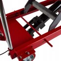 WÓZEK NOŻYCOWY PLATFORMOWY MOBILNY STÓŁ HYDRAULICZNY 80X50CM 500KG 770MM