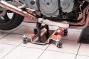 Wózek motocyklowy platforma manewrowa pod motocykle na stopke AM2 BLACK