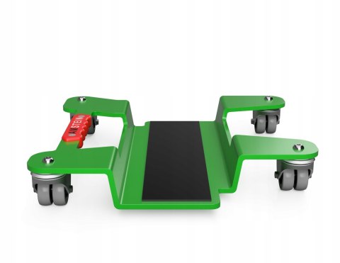 Wózek motocyklowy platforma manewrowa pod motocykle na stopkę AM2 GREEN