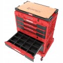 Zestaw skrzyń narzędziowych Qbrick System ONE Red Workshop Drawers 2466