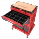 Zestaw skrzyń narzędziowych Qbrick System ONE Red Workshop Drawers 2466