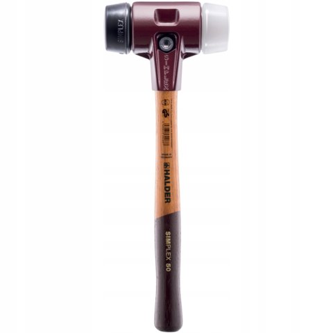 Młotek Halder SIMPLEX 80mm GUMA - SUPERPLASTIK 3027.80