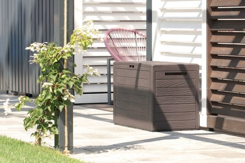 PROSPERPLAST 1 Skrzynia ogrodowa WOODEBOX - umbra MBWL190-440U 7982