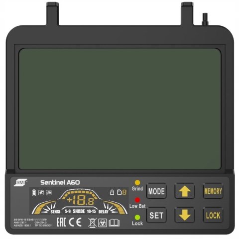 Przyłbica ESAB SENTINEL A60 z nawiewem EPR-X1 5-13 DIN MIG TIG MMA