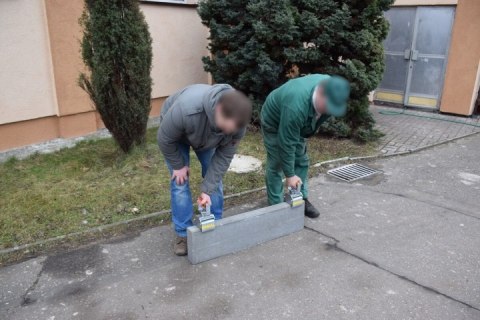 Ręczny chwytak walizkowy RCW MIMAL do krawężników