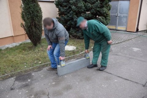 Ręczny chwytak walizkowy RCW MIMAL do krawężników