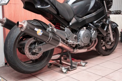 Wózek motocyklowy platforma manewrowa pod motocykle na stopke centralną AM2