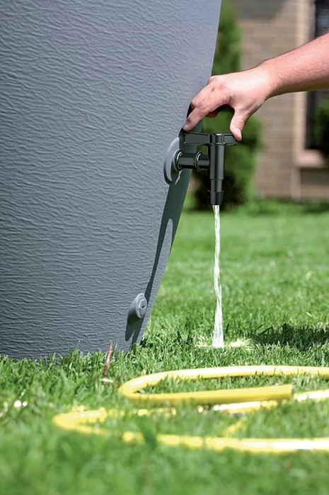 Kran do deszczówki Prosperplast Cantap czarny 5872