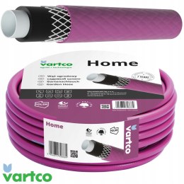 Wąż ogrodowy Vartco Home 20 m 1/2 MAGENTA LIMITOWANY