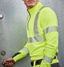 Koszulka Helly Hansen Icu Lifa Active Hi Vis Half Zip Class 2/3